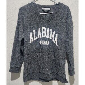 Woolly Threads Alabama Crimson Tide 1831 Gray Sweater Womens S NCAA Pullover